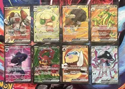 Lot Of 8x Full Art Pokemon Cards - List Of Cards In Description - Image 1
