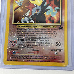 Pokemon Card Entei Black Star Promo #34 2001 Reverse Holo - Image 4