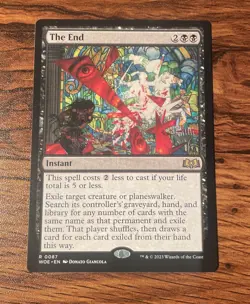 1X MTG The End Promo Pack Wilds of Eldraine WOE NM X1 - Image 1