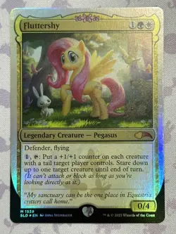 Fluttershy MTG Foil : Secret Lair Drop - Image 1