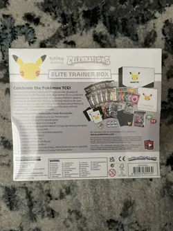 New Sealed Elite Trainer Box Pokemon TCG Celebrations ETB 25th Anniversary 820650809439 - Image 3