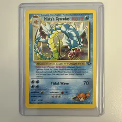 Pokemon TCG Misty’s Gyarados Holo Rare 13/132 Gym Challenge NM 2000 - Image 1