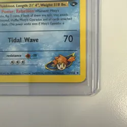 Pokemon TCG Misty’s Gyarados Holo Rare 13/132 Gym Challenge NM 2000 - Image 5