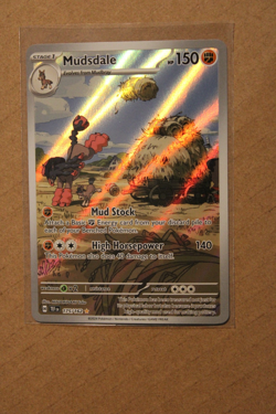 Pokemon TCG Mudsdale 175/162 SV05: Temporal Forces Holo Near Mint - Image 1