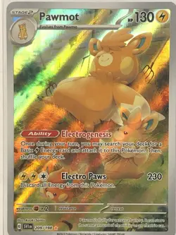 Pokemon TCG - Pawmot 209/198 Scarlet & Violet Base - NM (Free Shipping $5+) - Image 1