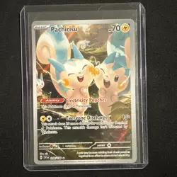 2023 Pokemon Scarlet & Violet Pachirisu #208/198 - Image 1