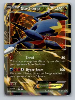 Pokemon XY Promos #XY167 Garchomp EX Promo - Image 1