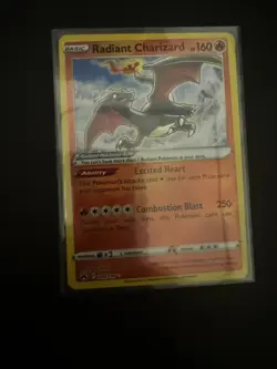 Pokemon TCG Radiant Charizard Crown Zenith 020/159 Holo Radiant Rare - Image 1