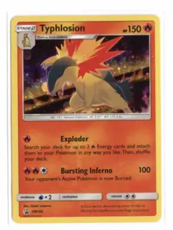 Typhlosion SM185 Promo Holo SM Promos Pokemon TCG - Image 1