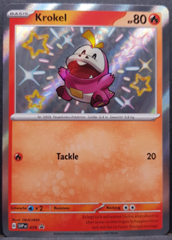 Krokel SVP079 Paldeas Schicksale Baby Shiny Promo Pokemon Pokemon Karte DE NM - Image 1