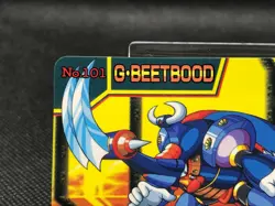 MEGA MAN X3 CARD DASS TCG CAPCOM BANDAI 1995 JAPAN Vintage Rare No.101 F/S - Image 2