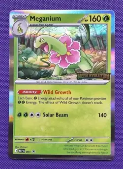 chloejamiejoanne Mega Evolution Promo Prerelease All 4 Cards MEP001,002,003,004 - Image 1