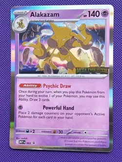chloejamiejoanne Mega Evolution Promo Prerelease All 4 Cards MEP001,002,003,004 - Image 5