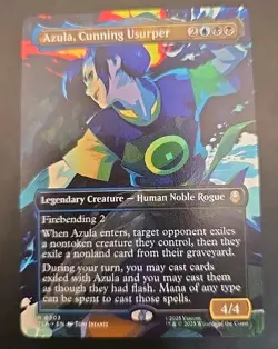 Azula, Cunning Usurper (Borderless) Avatar: The Last Airbender MTG Regular NM - Image 1