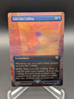 Lost Isle Calling (Borderless) Universes Beyond: the Lord of the Rings: Tales of - Image 1