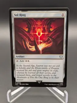 Sol Ring Commander: the Lord of the Rings: Tales of Middle-Earth Regular - Image 1