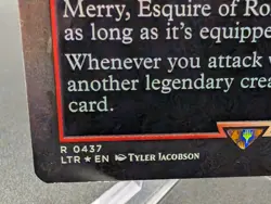 Merry, Esquire of Rohan (Borderless) Universes Beyond: the Lord of the Rings:... - Image 2