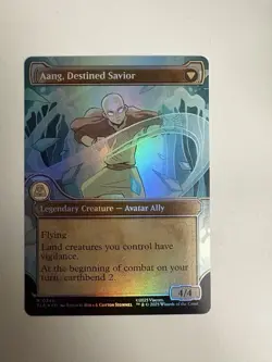 Aang, at the Crossroads (Showcase) Avatar: The Last Airbender Foil - Image 2