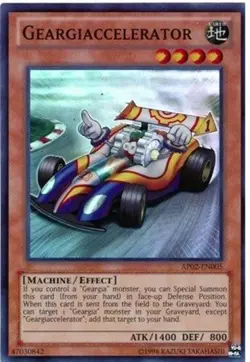 *** GEARGIACCELERATOR *** SUPER RARE ASTRAL PACK AP02-EN005 YUGIOH! - Image 1