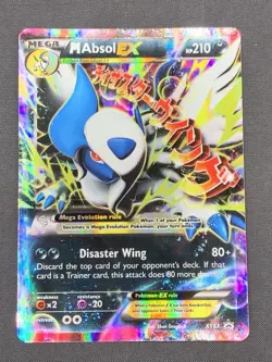 M Absol EX XY63 XY Black Star Promo Holo Rare Pokemon TCG Card - Image 1