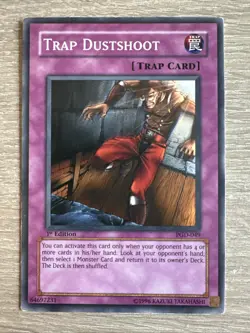 Yu-Gi-Oh Trap Dustshoot PGD-049 LP Unlimited Edition Common Card - Image 1