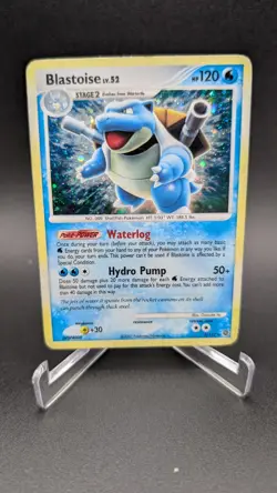 Pokemon TCG Blastoise Holo Rare Card 2/132 Secret Wonders 2007 - Image 1