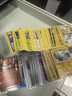 4 POUNDS! damaged pokemon cards TONS OF HOLOS see pics! vintage, xy, ex, v etc - Image 5