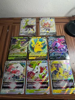 Jumbo Pokemon Card Lot - 8 Cards!!! - Great Shape!!! - Image 1