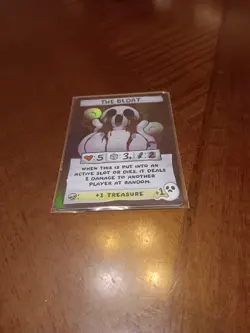 Binding of Isaac Four Souls The Bloat Promo Card RARE! 🔥 - Image 1