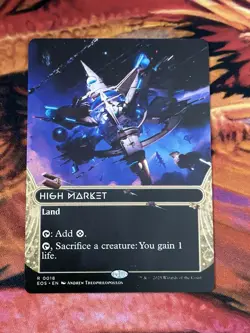 High Market (0018) (Borderless) - 18 / English / Near Mint MTG - Image 3