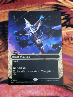 High Market (0018) (Borderless) - 18 / English / Near Mint MTG - Image 4