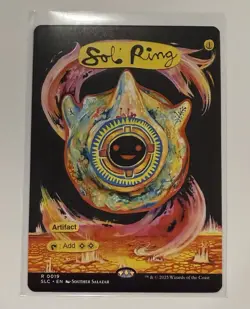 Sol Ring Borderless Rainbow FOIL And Non MTG NM (0019) Encyclopedia Secret Lair - Image 4