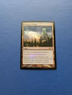 MTG Reliquary Tower: FNM PROMO FOIL #2 - EX - Image 1