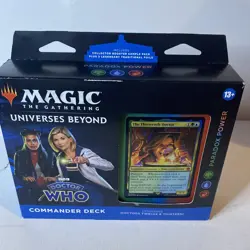 Magic: The Gathering Universes Beyond Doctor Who Commander Deck Paradox Power - Image 1