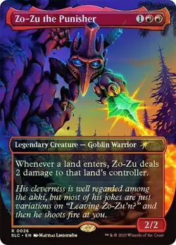 Zo-Zu the Punisher Foil Secret Lair Encyclopedia NM MTG - Image 1