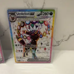 Pokemon TCG Umbreon Ex Espeon Ex Svp 175 176 Promo Pair NM Prismatic Evolution - Image 3