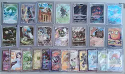 Pokemon TCG - Black Bolt & White Flare X26 Illustration Rare/ Full Art bundle - Image 1
