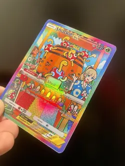 Fan Art Pokemon TCG Pocket Shuckle EX Holo SIR | Wisdom of Sea and Sky - Image 3