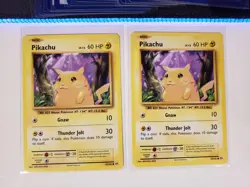 2016 Pokemon TCG XY Evolutions Lot 2x Non Holo Base Pikachu 35/108 Common - Image 2