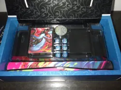 Coffret Pokemon - Mega-Dracaufeu X ex UPC avec tapis, etui pour deck, piece, des - Image 3