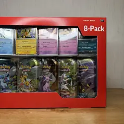 Pokemon TCG Prismatic Evolutions Costco 8 Pack Mini Tin Bundle - Brand New (B) - Image 3