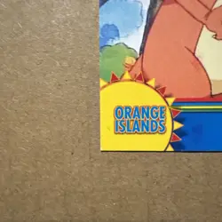 Topps Pokemon Orange Islands Series 3 A Way Off Day Off #OR15 Blue Logo - Image 2