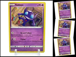 Pokemon Sword & Shield EVOLVING SKIES 067/203 Sableye 4X Mint/NM TCG Playset X4 - Image 1