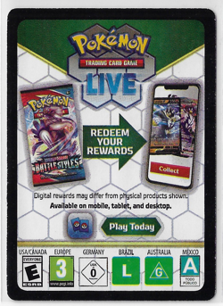 POKEMON TCGO S&V Paradox Rift UNUSED (Iron Valiant) ETB ENSV4ETBIVT ONLINE CODE - Image 2