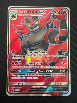 Pokemon TCG Incineroar-GX SM38 SM Black Star Promos Holo MP/HP - Image 1