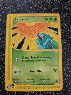 Bulbasaur (95) Expedition #095 (2002) Common LP Pokemon - Image 1