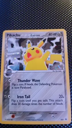 Pikachu (Delta Species) #035 Nintendo Promos 250001 - Image 2