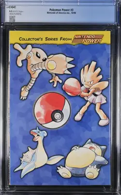 NINTENDO POKEMON POWER #3 - CGC 8.5 - VF+ GENGAR COVER - Image 2