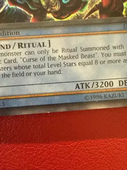 Yu-Gi-Oh! - The Masked Beast - LON-001 Labyrinth of Nightmare - 1st Edition - MP - Image 2