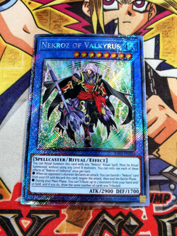 Nekroz of Valkyrus ra03-en263 1st Edition (NM+) Platinum-Secret Rare Yu-Gi-Oh! - Image 1
